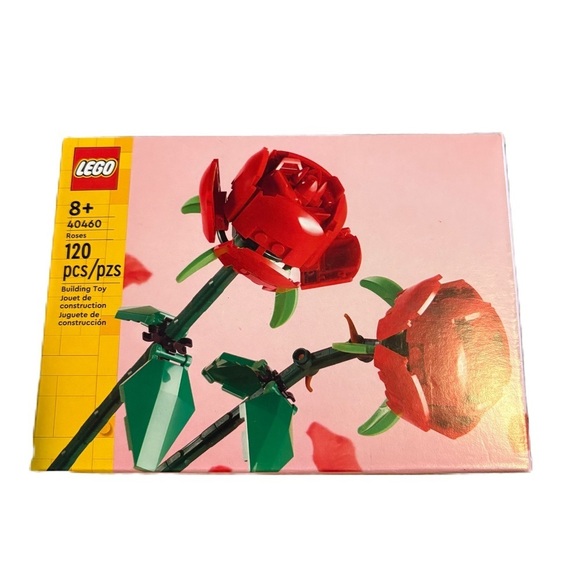 Lego Botanical # 40460 Red Rose Flower Gift for Valentine’s Day Brand New Sealed - Picture 1 of 3
